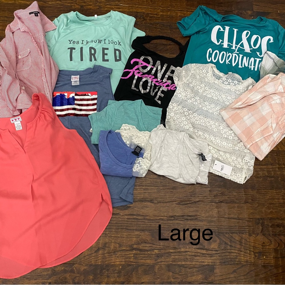 Womens large lot